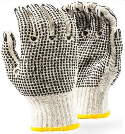 Double Sided Polka Dot Wrist Gloves