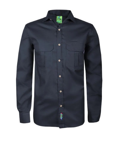 Homegrown Men’s Long Sleeve Bush Shirt