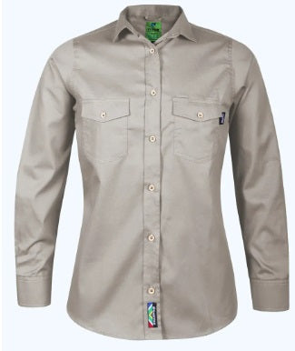 Homegrown Ladies Long Sleeve Bush Shirt