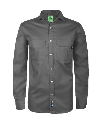 Homegrown Men’s Long Sleeve Bush Shirt