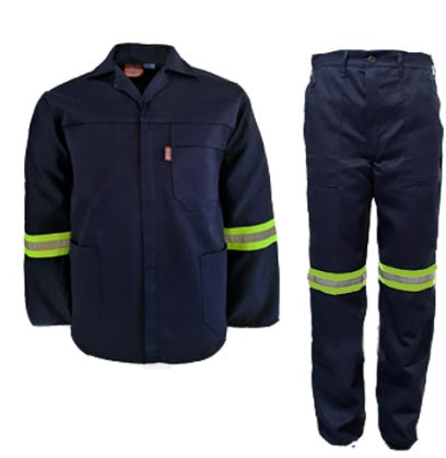 2-Piece Conti-Suit Overall with Reflective Tape Adult