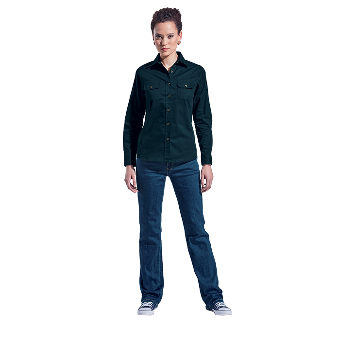 Bush Shirt Long Sleeve Ladies