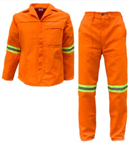 2-Piece Conti-Suit Overall with Reflective Tape Adult