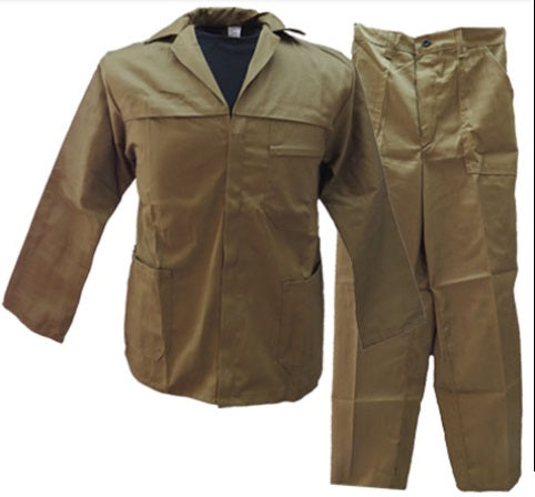 Adult Premium Polycotton Twill 2-Piece Conti-Suit Overall LARGE SIZES