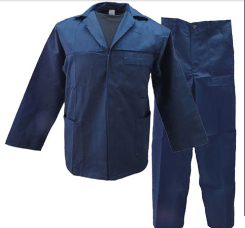 Adult Premium Polycotton Twill 2-Piece Conti-Suit Overall LARGE SIZES