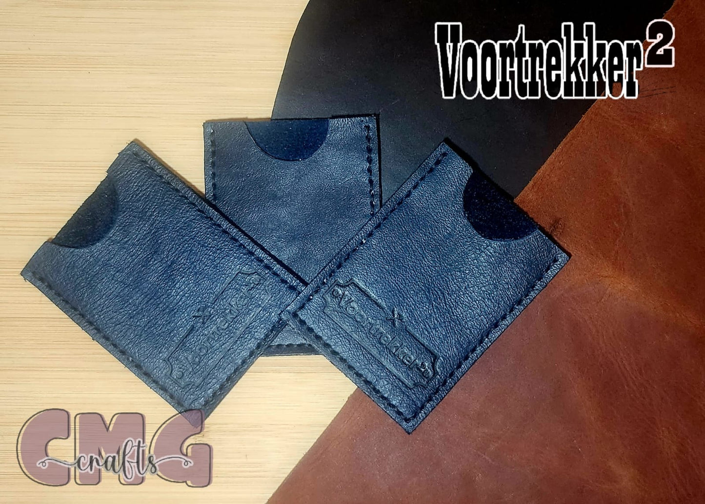 Handmade Genuine Leather ID Card holder