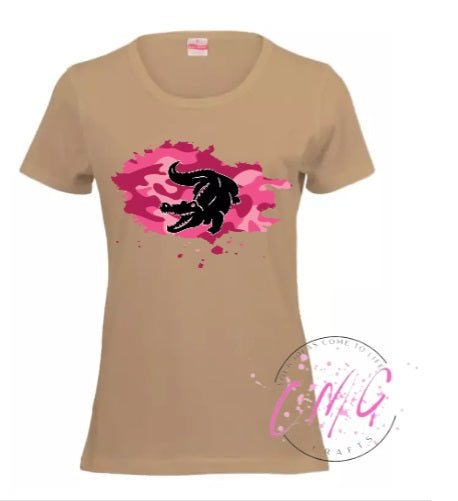 #snapattack Shirts- Ladies- Pink/Purple