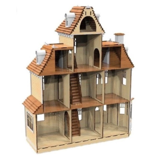 Scale model Dollhouse Building Kit