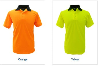 Adult Fluorescent Safety Golfer ±170g (Sizes S-L)