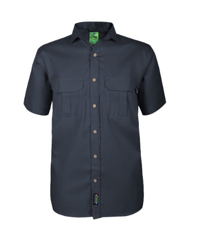 Homegrown Short Sleeve Men’s Bush Shirt