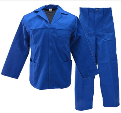 Royal Blue Adult 100% Cotton Conti-Suit Overall