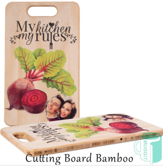 Personalised Bamboo Cutting Boards