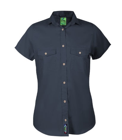 Homegrown Short Sleeve Ladies Bush Shirt