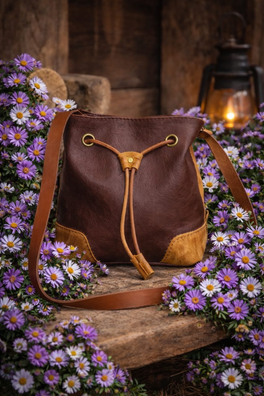 Handmade Genuine Leather Aster Handbag