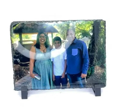 Personalised Stone Photo Displays