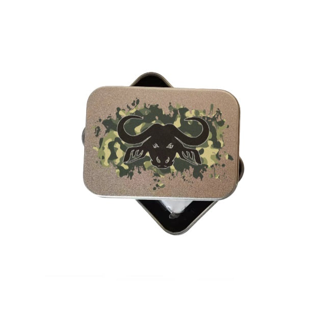 Zippo Lighter Buffalo Soldier Green