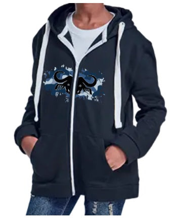 Hooded Sweater Kiddies Buffalo Blue