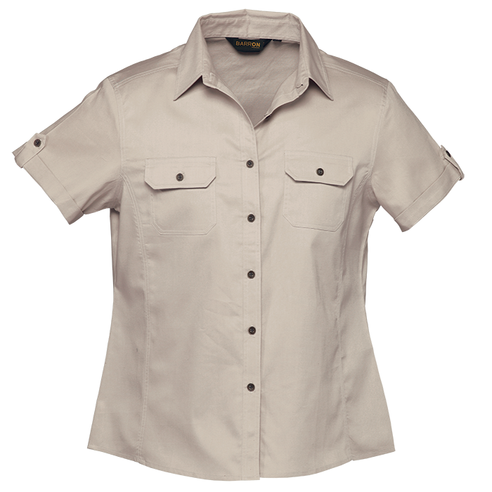 Plain Bush Shirt Ladies