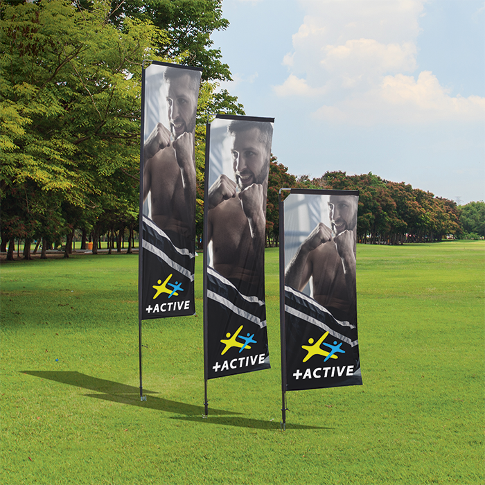 Telescopic Banners Deluxe - Double Sided