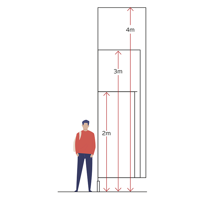 Telescopic Banners Deluxe - Double Sided