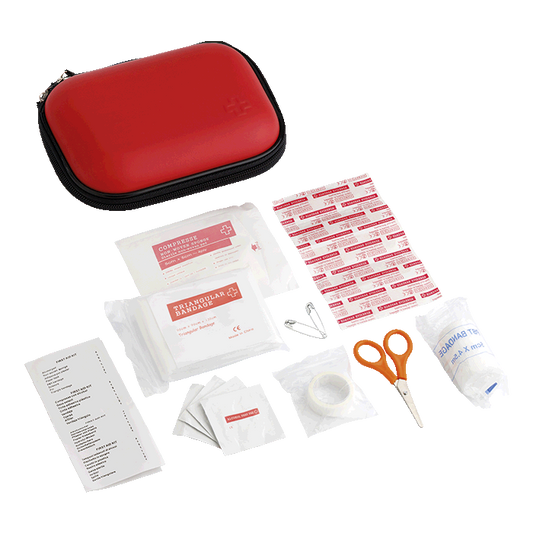 16 Piece First Aid Kit in EVA Case