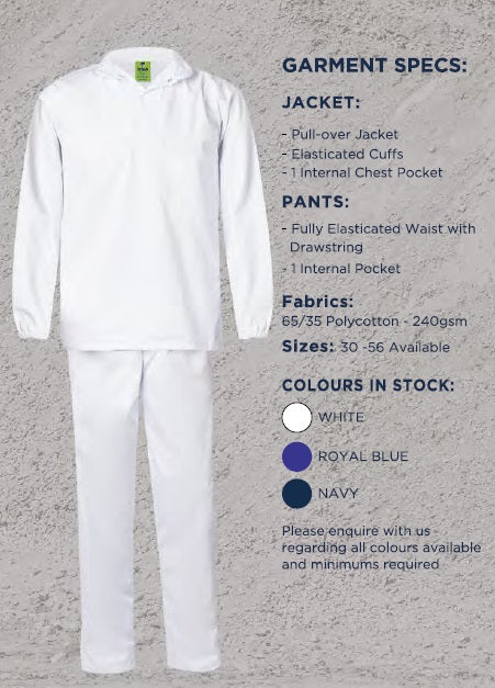 SANFOOD HACCP Pyjama Suit