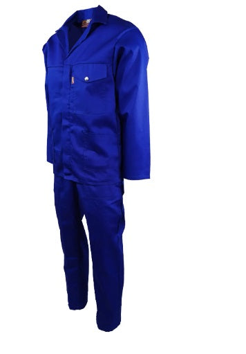 Royal Blue Polycotton Conti Suit