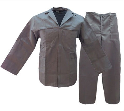 Adult Premium Polycotton Twill 2-Piece Conti-Suit Overall (S-M Sizes)