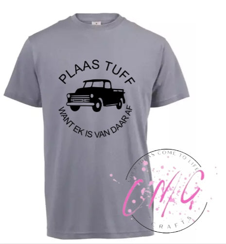 Plaas Tuff "Bakkie" Mens Grey