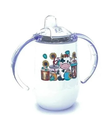 Personalised Metal Baby Sippy Cups