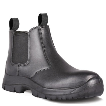 Black Chelsea Work Boots