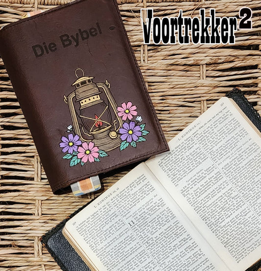 Bybel oortreksel - egte, topgrein leer