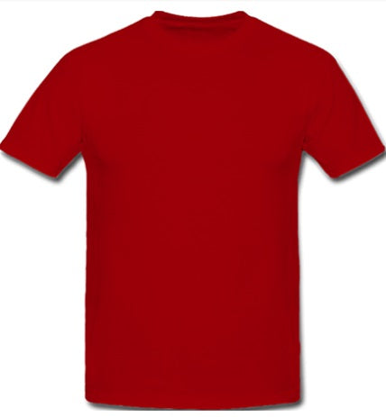 Combed Cotton T-Shirt Adult ±160g (Size XXL Only)