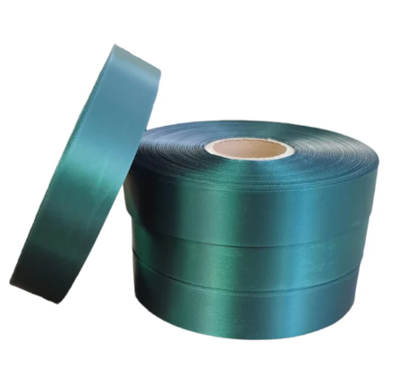 High Quality Satin Ribbon Bottle Green - 10m
