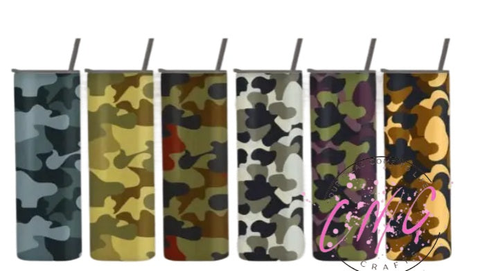 Camo Tumbler Assorted