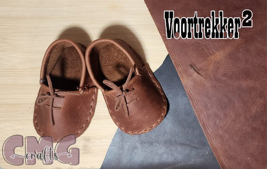 Handgemaakte Egte Leer Baba-Vellies