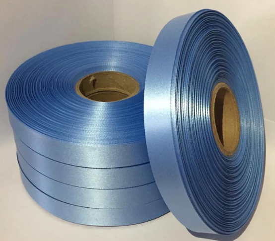 High Quality Satin Ribbon Baby Blue - 10m