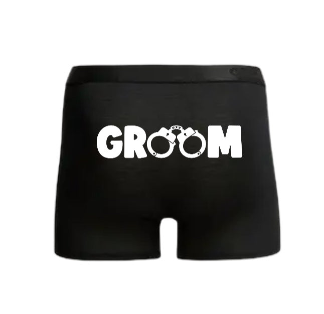 Wedding Boxers Black