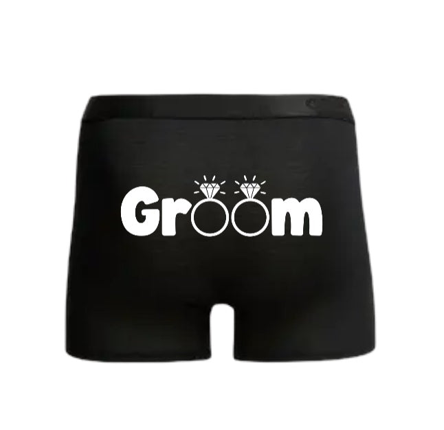 Wedding Boxers Black