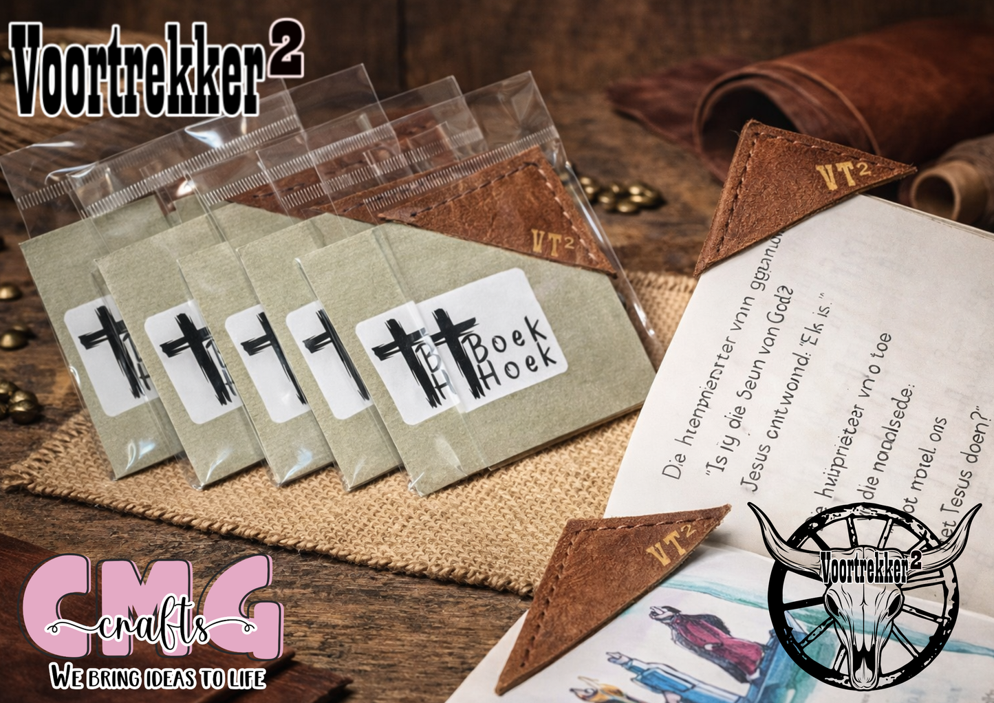 Handmade Genuine Leather Bookmark