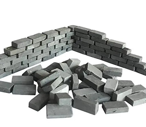 76 pc Miniature Cement bricks