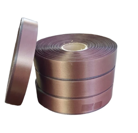 High Quality Satin Ribbon Brown - 10m
