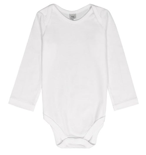 Personalised Long Sleeve Baby Vests