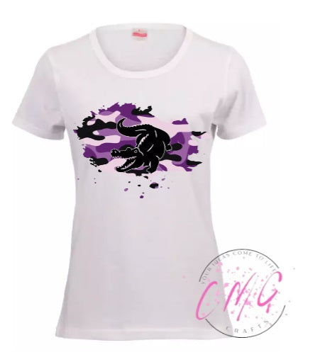 #snapattack Shirts- Ladies- Pink/Purple