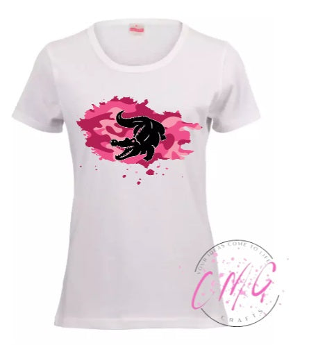 #snapattack Shirts- Ladies- Pink/Purple