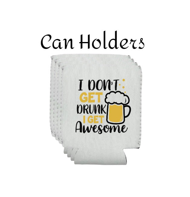 Beer Can Holder Set