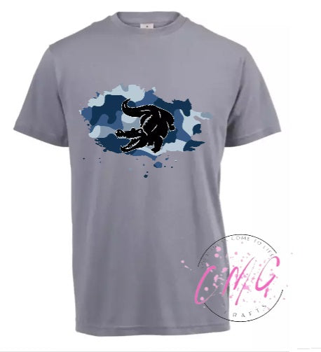 #snapattack Shirts- Men -Blue