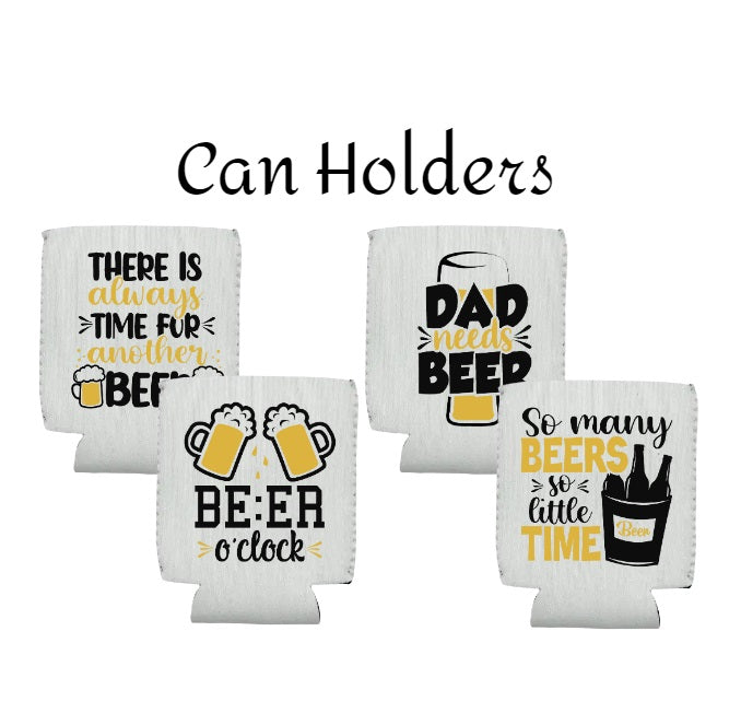 Beer Can Holder Set