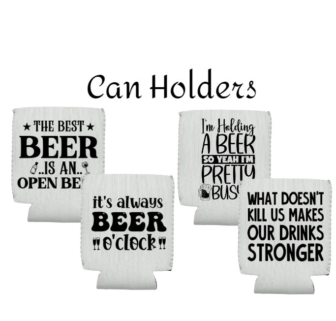 Beer Can Holder Set