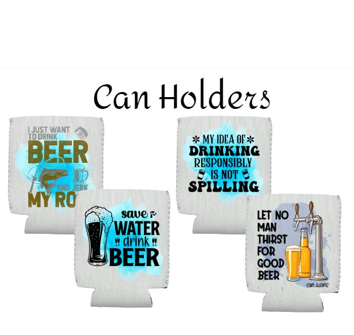 Beer Can Holder Set